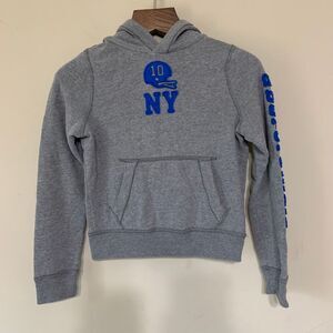 Abercrombie Kids Gray Hooded Sweatshirt Size Large